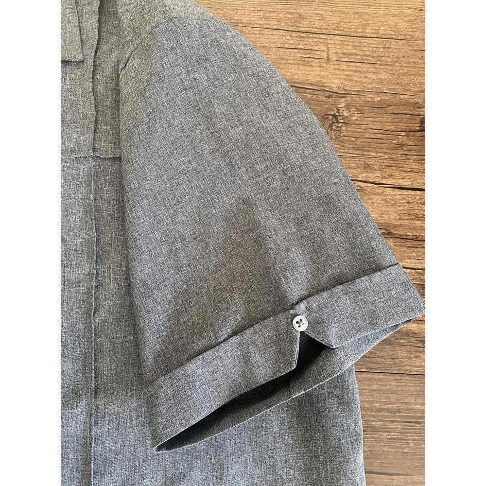 Cubavera Short-Sleeve Button-Up Shirt Guayavera L - Picture 4 of 5
